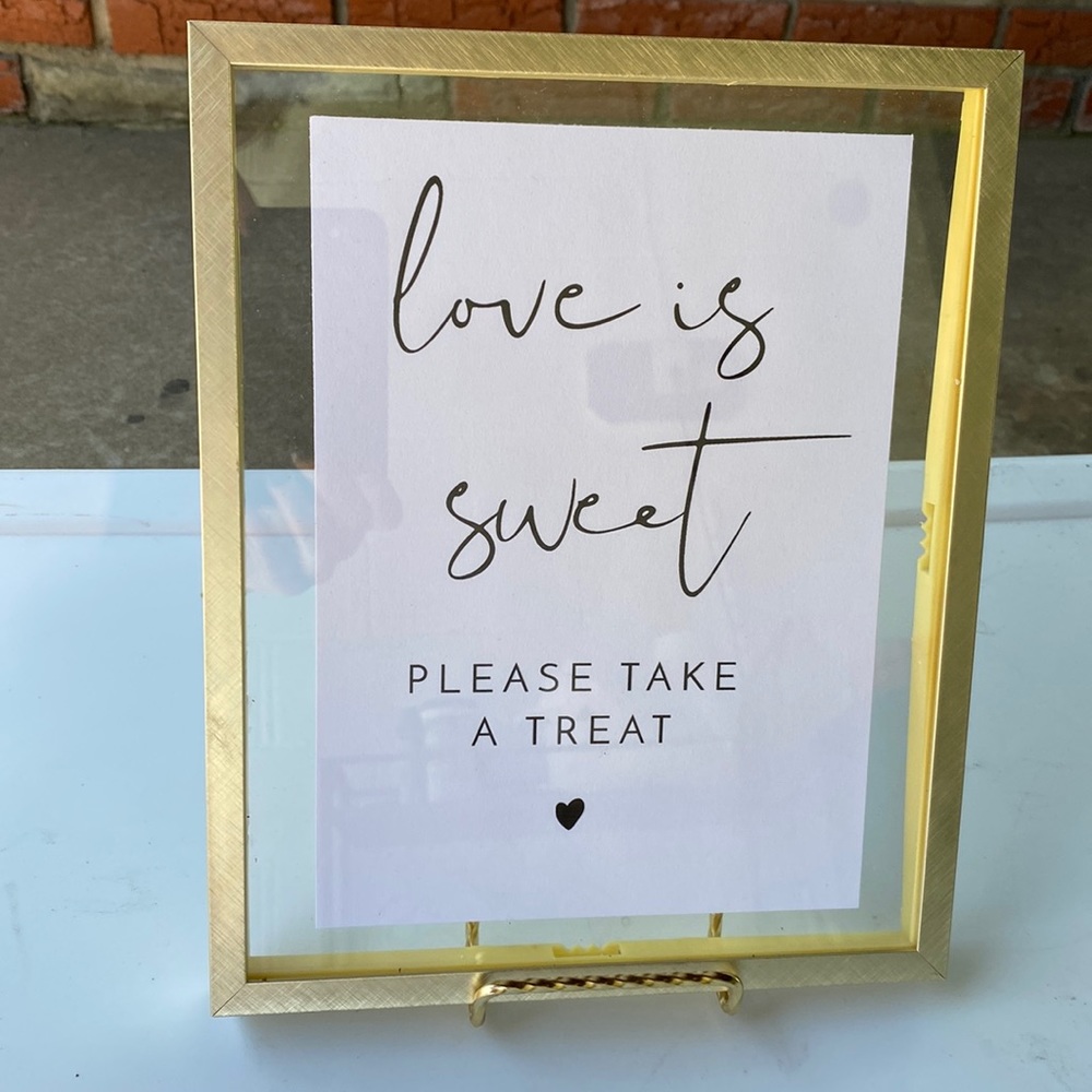Love is Sweet Sign